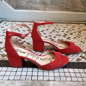 'SAM EDELMAN' Open Toe Heel